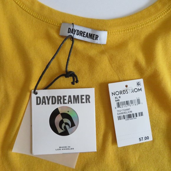 Daydreamer - CAMP DAYDREAMER TANK, Yellow, Size XL - NWT - Picture 5 of 7